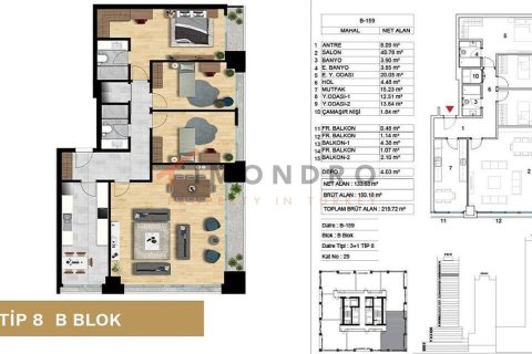 4+1 Apartment in Atasehir, Turkey No. 17856 28