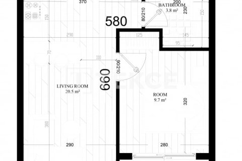 1+1 Appartement à Aksu, Turkey No. 10964 13