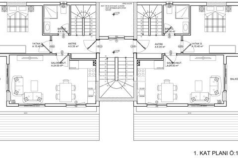 3+1 Apartment en Antalya, Turkey No. 11847 27