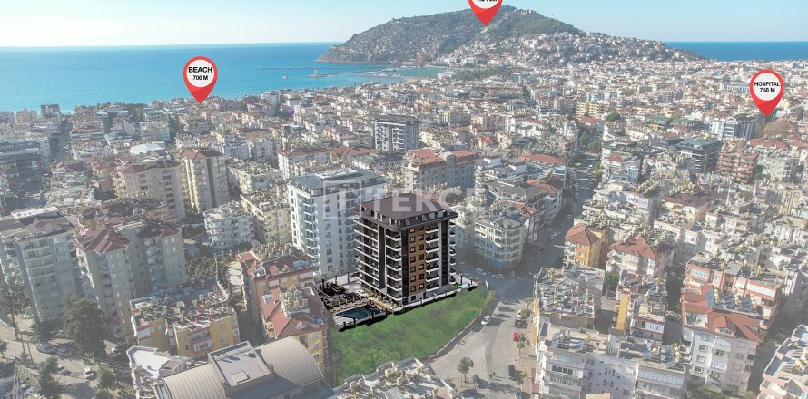 3+1 Penthouse à Alanya, Turkey No. 20750