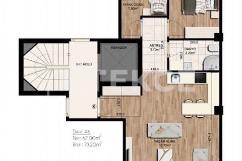 2+1 Apartment in Istanbul, Turkey No. 22172 2