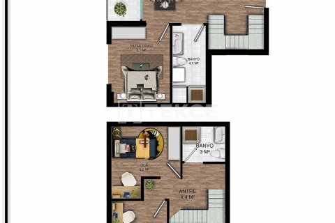 4+1 Appartement à Aksu, Turkey No. 22151 26