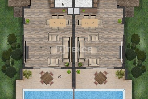 4+1 Villa à Dosemealti, Turkey No. 91161 28