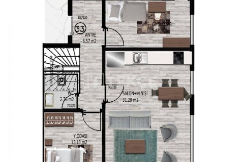 3+1 Appartement à Istanbul, Turkey No. 61931 4