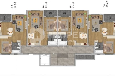 4 habitaciones Apartment en Altintash, Turkey No. 14102 15