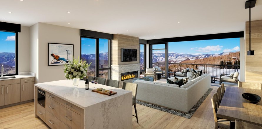 3 dormitorios Condominio  en Snowmass Village, USA No. 62151