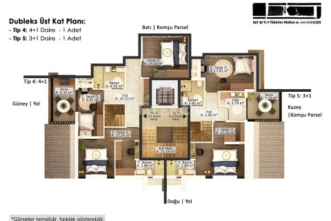 3+1 Apartment in Antalya, Turkey No. 22163 5