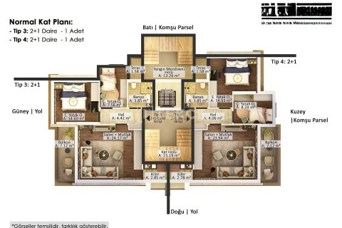 3+1 Apartment in Antalya, Turkey No. 22163 6