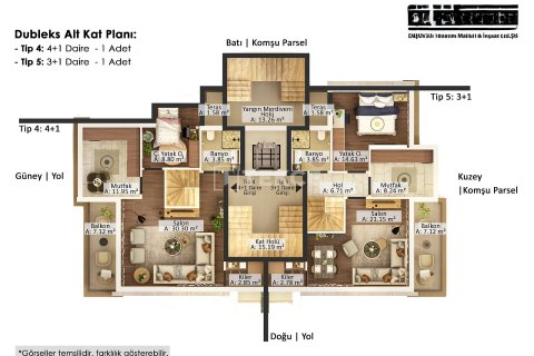 3+1 Apartment in Antalya, Turkey No. 22163 7