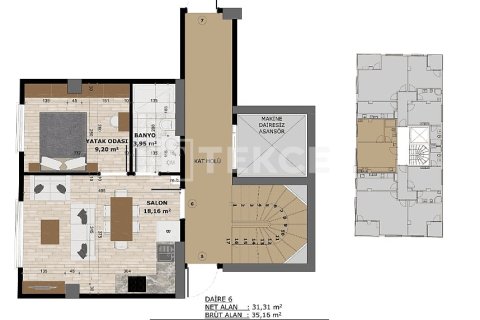 3+1 Apartment in Istanbul, Turkey No. 46521 3