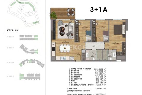 3+1 Appartement à Aksu, Turkey No. 23657 24