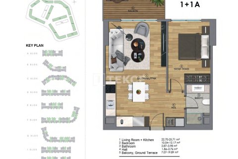 3+1 Apartment en Aksu, Turkey No. 23657 26