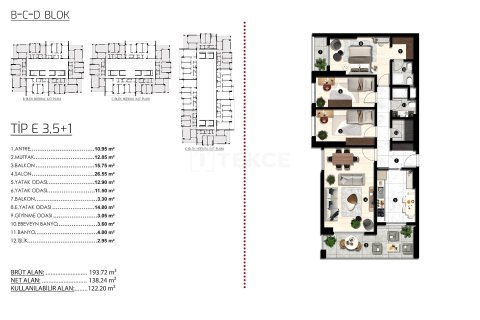 3+1 Apartment in Bursa, Turkey No. 20243 26