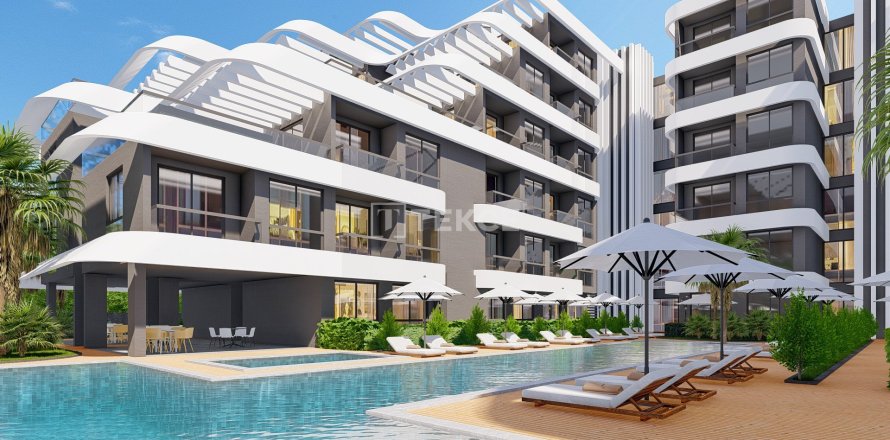 1+1 Apartment en Aksu, Turkey No. 53484