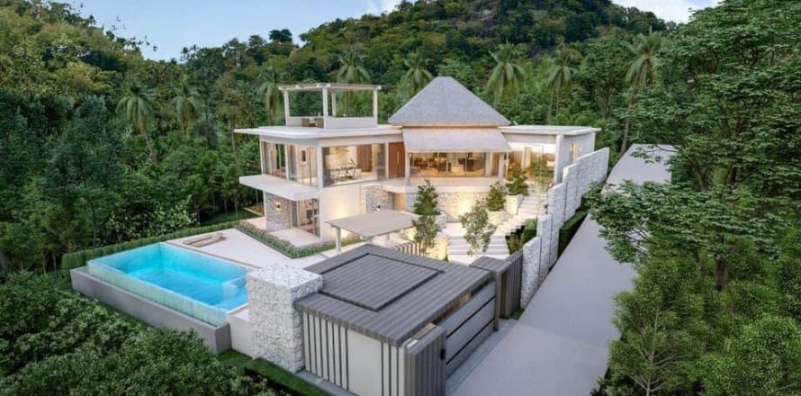 4 bedrooms Villa on the Ko Samui, Thailand No. 2024