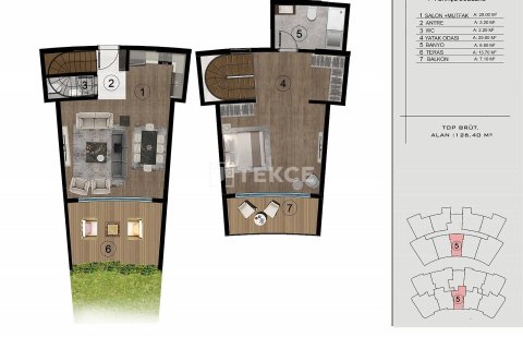 4+1 Appartement à Basiskele, Turkey No. 11285 28