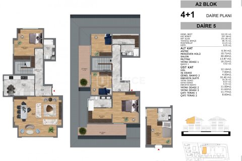 4+1 Appartement à Istanbul, Turkey No. 21733 12