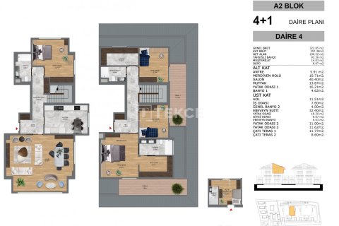 Квартира 4+1 в Стамбул, Турция №21733 10