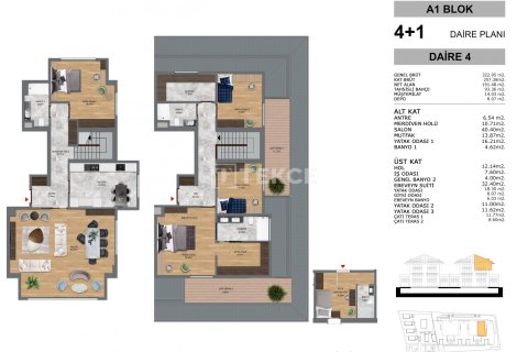 4+1 Apartment en Istanbul, Turkey No. 21733 16