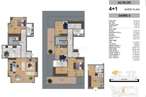 4+1 Appartement à Istanbul, Turkey No. 21733 11