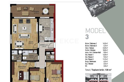 4+1 Apartment en Mudanya, Turkey No. 11317 29