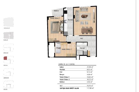 2+1 Apartment in Istanbul, Turkey No. 65275 6