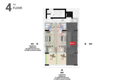 3 dormitorios Penthouse en Larnaca, Cyprus No. 43630 7