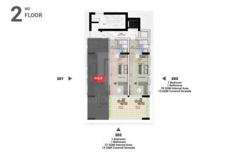 3 dormitorios Penthouse en Larnaca, Cyprus No. 43630 6