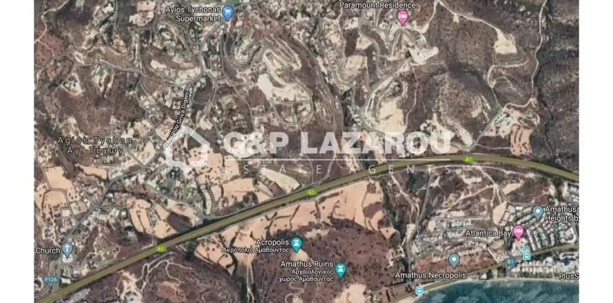 1001m² Land à Agios Tychonas, Cyprus No. 43990