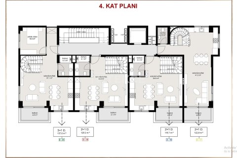 1+1 Apartment en Alanya, Turkey No. 21024 16