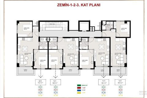 1+1 Apartment in Alanya, Turkey No. 21024 15