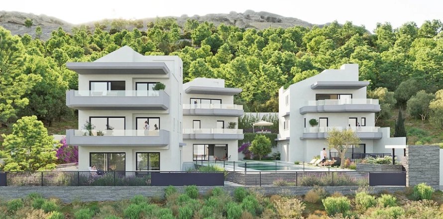 3 dormitorios Maisonette en Markopoulo Mesogaias, Greece No. 55486