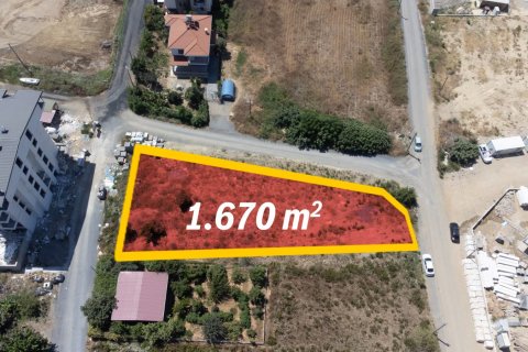 Земельный участок 1670м² в Газипаша, Турция №15501 2