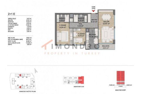 3+1 Apartment en Basaksehir, Turkey No. 16986 18