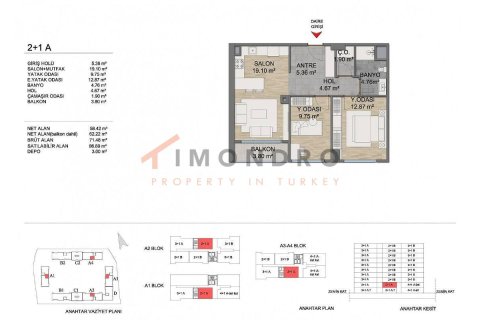 3+1 Appartement à Basaksehir, Turkey No. 16986 14