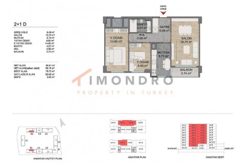 3+1 Apartment in Basaksehir, Turkey No. 16986 17