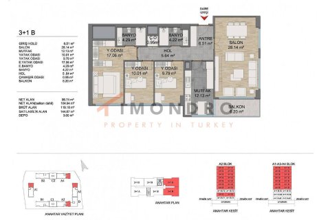 3+1 Appartement à Basaksehir, Turkey No. 16986 20