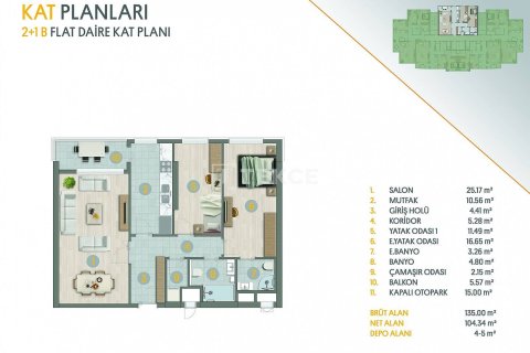 2+1 Apartment in Istanbul, Turkey No. 21984 30