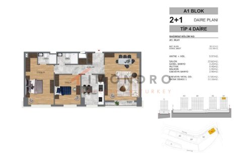 2+1 Apartment en Eyup, Turkey No. 16904 18