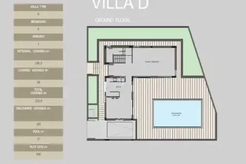 4 bedrooms Villa in Pyrgos, Cyprus No. 77233 2