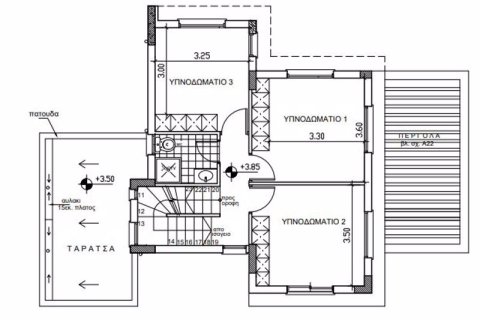 Вилла с 3 спальнями в Перволия, Кипр №36902 10