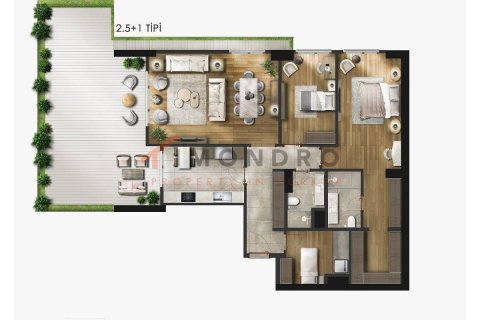 1+1 Apartment in Besiktas, Turkey No. 16804 17