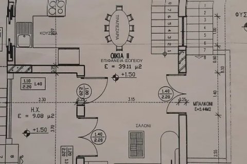 Мезонет с 3 спальнями в Коринфия, Греция №55549 4