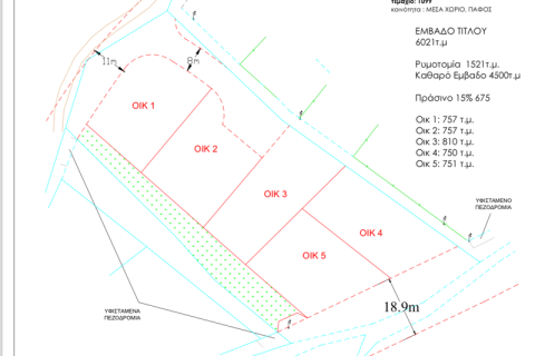 6010m² Land in Mesa Chorio, Cyprus No. 76354 4