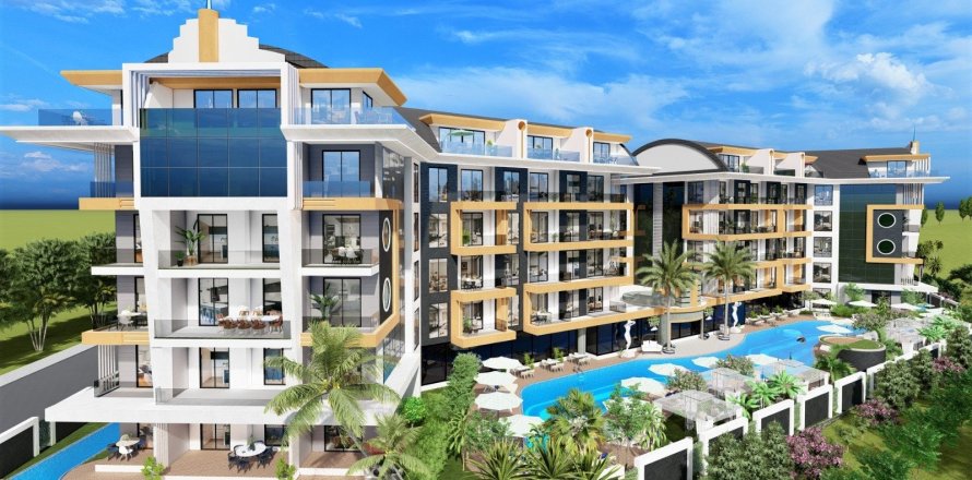 1+1 Apartment in Alanya, Turkey No. 54039