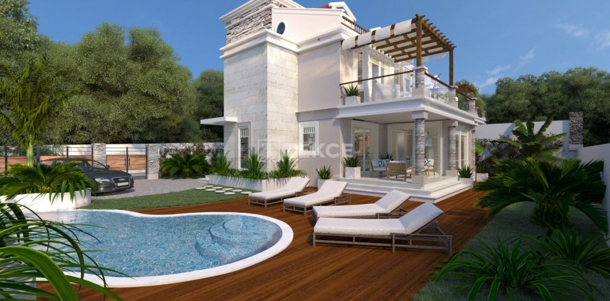 3+1 Villa en Fethiye, Turkey No. 12464