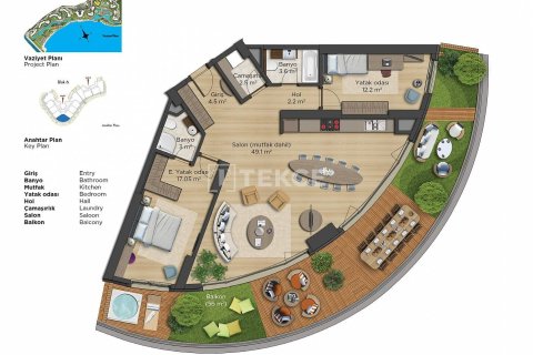 4+1 Apartment en Istanbul, Turkey No. 11154 11