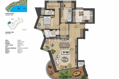 4+1 Apartment en Istanbul, Turkey No. 11154 6