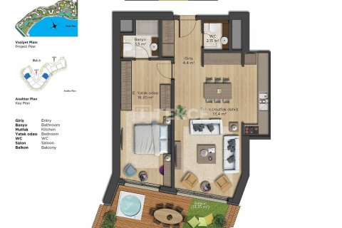 4+1 Apartment en Istanbul, Turkey No. 11154 12