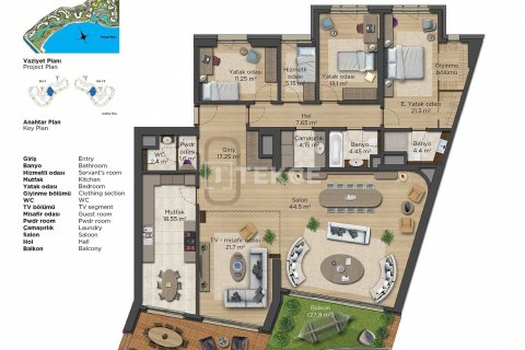 4+1 Apartment en Istanbul, Turkey No. 11154 21